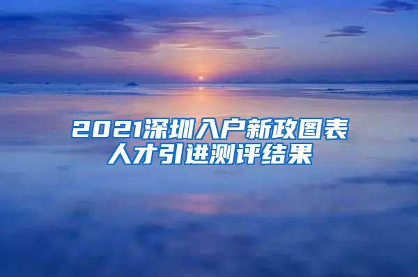 2021深圳入户新政图表人才引进测评结果