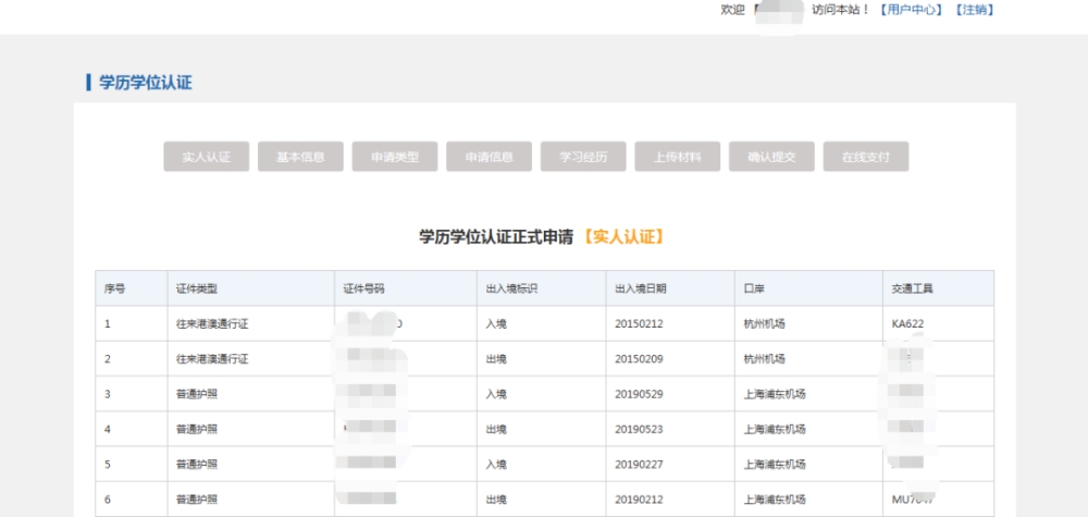 留学生落户学历验证流程