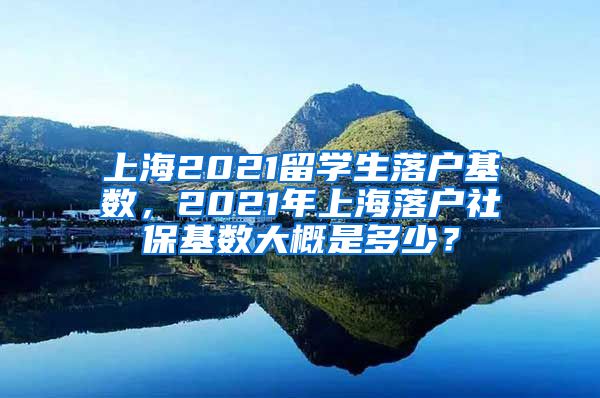 上海2021留学生落户基数，2021年上海落户社保基数大概是多少？