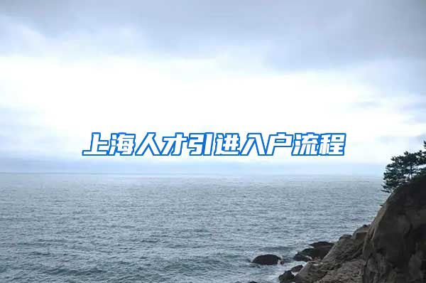 上海人才引进入户流程