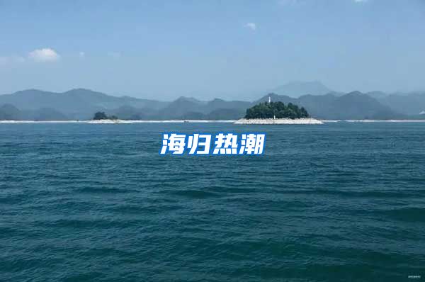 海归热潮