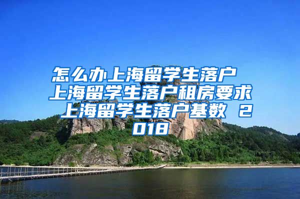 怎么办上海留学生落户 上海留学生落户租房要求 上海留学生落户基数 2018