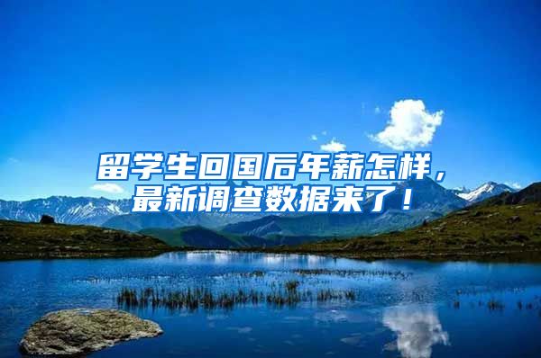 留学生回国后年薪怎样，最新调查数据来了！