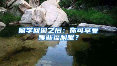 留学回国之后：你可享受哪些福利呢？