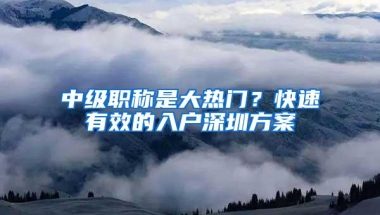 2020年深圳居住证VS深圳户口，哪个适合你？