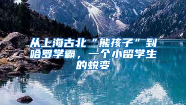 从上海古北“熊孩子”到哈罗学霸，一个小留学生的蜕变