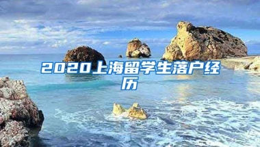 2020上海留学生落户经历