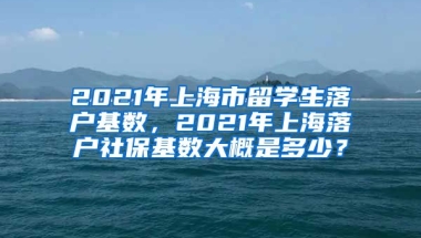 2021年上海市留学生落户基数，2021年上海落户社保基数大概是多少？