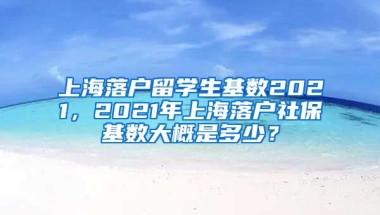 上海落户留学生基数2021，2021年上海落户社保基数大概是多少？