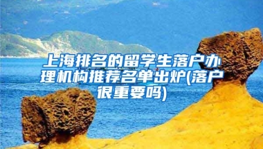 上海排名的留学生落户办理机构推荐名单出炉(落户很重要吗)