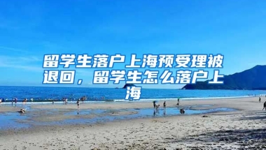 留学生落户上海预受理被退回，留学生怎么落户上海