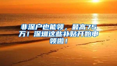 深圳积分入户办理流程