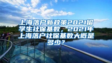 上海落户新政策2021留学生社保基数，2021年上海落户社保基数大概是多少？