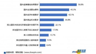 疫情下中国留学生就业：回国趋势明显