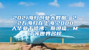 2021海归创业大数据：2.2万海归在上海,2000人毕业于哈佛、斯坦福、MIT等世界名校