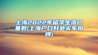 上海2022年留学生落户基数(上海户口好处买车拍牌)