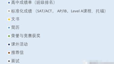 如何申请美国本科留学？（材料／网申／选校／素质）