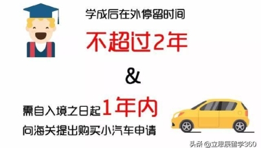 留学生如何购买免税车？留学生购买免税国产小汽车攻略