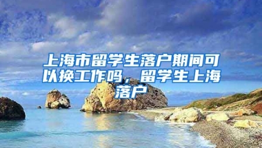 上海市留学生落户期间可以换工作吗，留学生上海落户