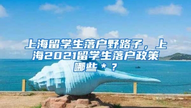 上海留学生落户野路子，上海2021留学生落户政策哪些＊？