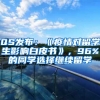 QS发布：《疫情对留学生影响白皮书》，96%的同学选择继续留学