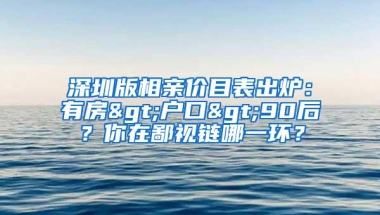 征集：那些“办理深圳入户”的年轻人，你如今怎么样了？