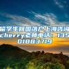 留学生回国落户上海咨询cherry老师电话：13501883719