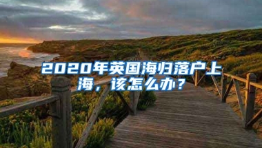 2020年英国海归落户上海，该怎么办？