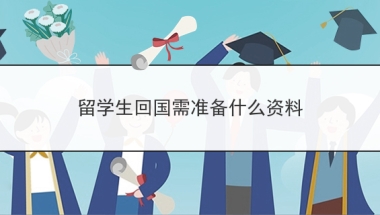 留学生回国需准备什么资料