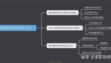 海外留学生找不到工作怎么办？