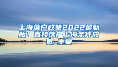 「干货」2021年上海落户大全